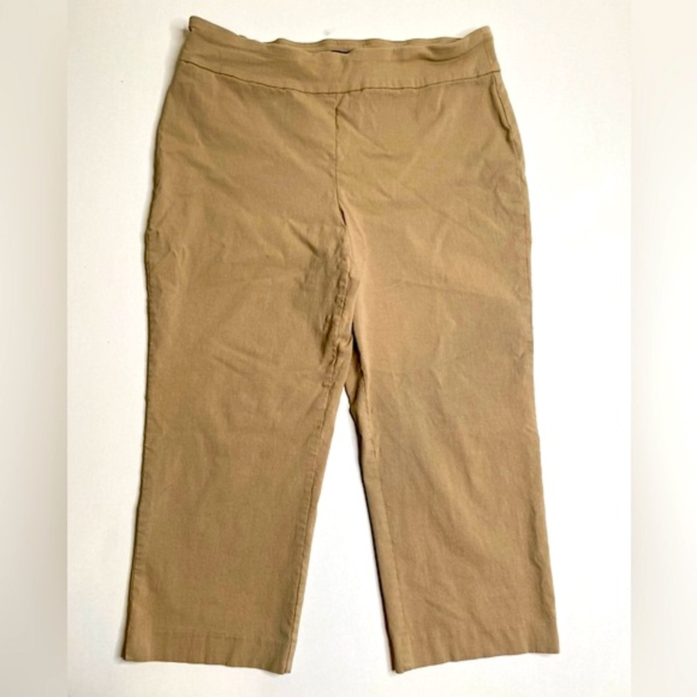 Vintage DANA BUCHMAN Made in GUATEMALA Formal Office tan Pants size large